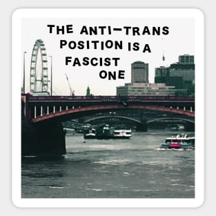 The Anti Trans Position Sticker